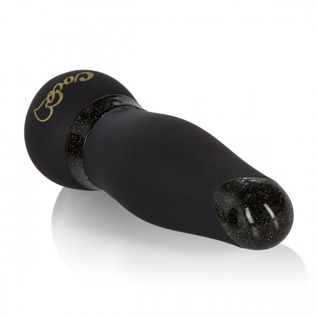 Чёрный мини-вибромассажер Coco Licious Hide & Play Pocket Massagers - 9 см., California Exotic Novelties Чёрный мини-вибромассажер Coco Licious Hide & Play Pocket Massagers - 9 см., California Exotic Novelties