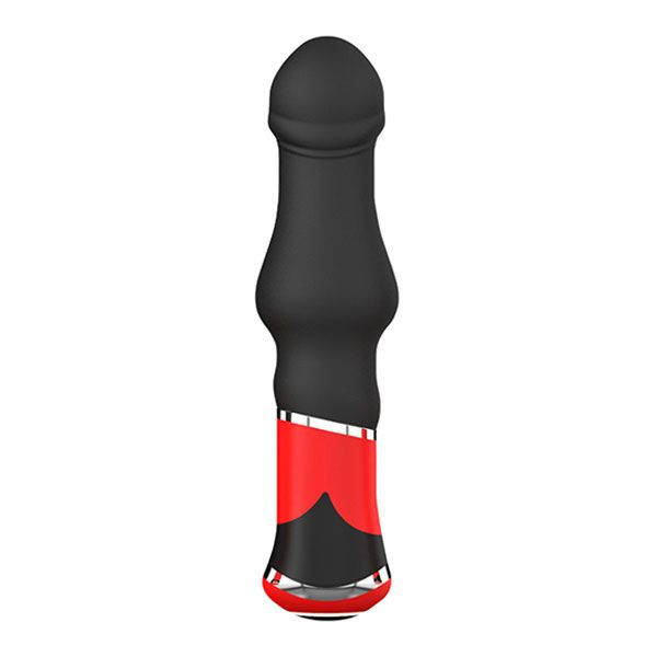 Чёрный вибромассажер для анальной стимуляции BOOTYFUL BULBED VIBE, Dream Toys Чёрный вибромассажер для анальной стимуляции BOOTYFUL BULBED VIBE, Dream Toys