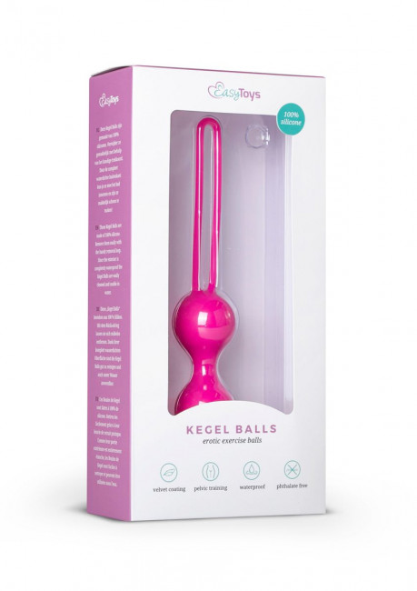 Розовые вагинальный шарики Kegel Balls