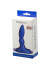 Синий анальный стимулятор Beginners p-spot massager - 11 см., Lola toys