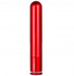 Красный гладкий вибратор METALLIX PETIT CORONA SMOOTH VIBRATOR - 11,5 см., Dream Toys