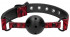 Черно-красный кляп-шарик Breathable Luxury Ball Gag Черно-красный кляп-шарик Breathable Luxury Ball Gag