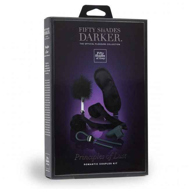 Набор для игр Principles of Lust Romantic Couples Kit, Fifty Shades of Grey Набор для игр Principles of Lust Romantic Couples Kit, Fifty Shades of Grey