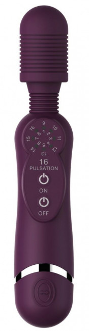 Фиолетовый универсальный массажер Silicone Massage Wand - 20 см. Фиолетовый универсальный массажер Silicone Massage Wand - 20 см.