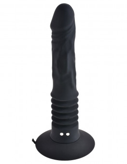 Анальный вибростимулятор Vibrating Ass Fucker с поступательными движениями, Pipedream