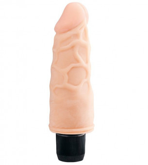 Реалистичный вибратор с венками REALSTUFF 5INCH VIBRATOR - 13 см., Dream Toys
