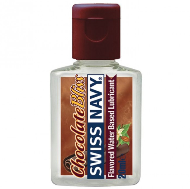 Лубрикант с ароматом шоколада Swiss Navy Chocolate Bliss Lube - 20 мл., Swiss navy Лубрикант с ароматом шоколада Swiss Navy Chocolate Bliss Lube - 20 мл., Swiss navy
