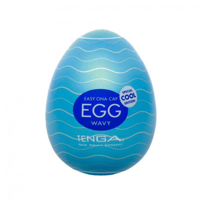 Мастурбатор-яйцо с охлаждающей смазкой COOL EGG, Tenga Мастурбатор-яйцо с охлаждающей смазкой COOL EGG, Tenga