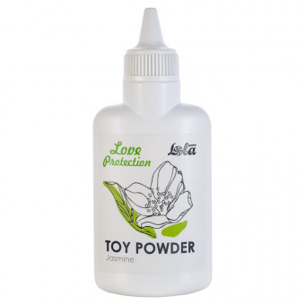Пудра для игрушек Love Protection с ароматом жасмина - 30 гр., Lola toys