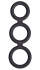 Тройное эрекционное кольцо Renegade Triad Cock Ring, NS Novelties