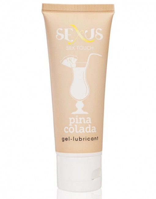 Гель-лубрикант на водной основе с ароматом Пина Колада Silk Touch Pina Colada - 50 мл., Sexus