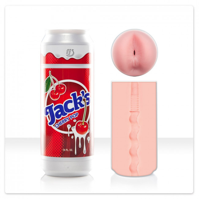 Мастурбатор-анус Fleshlight - Cherry Pop в тубе-банке, Fleshlight
