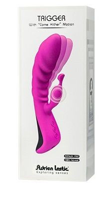 Массажер с колебательными движениями Trigger - 20,1 см., Adrien Lastic Массажер с колебательными движениями Trigger - 20,1 см., Adrien Lastic