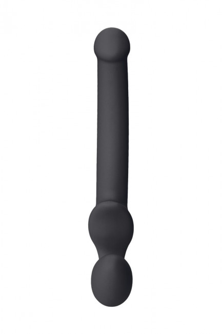 Черный безремневой страпон Silicone Bendable Strap-On S Черный безремневой страпон Silicone Bendable Strap-On S