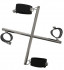Крестоообразная распорка с манжетами для рук и ног HOG TIE CROSS BAR, Dream Toys