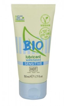 Органический лубрикант для чувствительной кожи Bio Sensitive - 50 мл., HOT