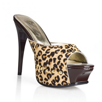 Сабо из шкурки ягуара Wild Jauguar, Hustler Shoes