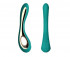 Бирюзовый вибратор Isla Turquoise Green - 22 см., Lelo