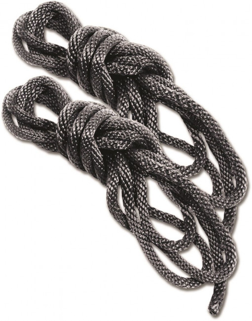 Набор Silky Rope Kit: 2 чёрные верёвки для шибари , Sportsheets Набор Silky Rope Kit: 2 чёрные верёвки для шибари , Sportsheets