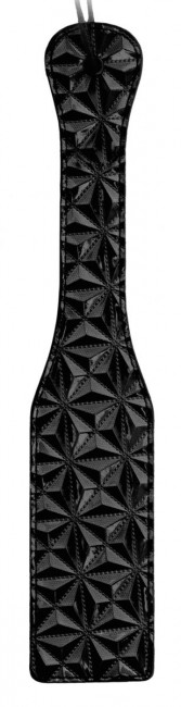 Черная шлепалка Luxury Paddle - 31,5 см.
