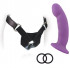 Изогнутый фаллоимитатор с креплением на регулируемом поясе ADVANCED HARNESS KIT WITH CICI - 15 см., Blush Novelties