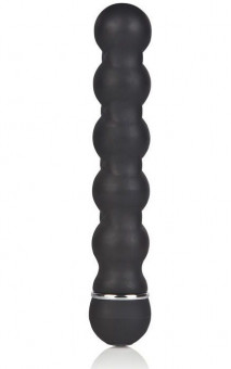Анальный стимулятор с вибрацией Dr. Joel Kaplan 10-Function Anal Trainer Beaded - 15,25 см., California Exotic Novelties