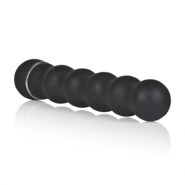 Анальный стимулятор с вибрацией Dr. Joel Kaplan 10-Function Anal Trainer Beaded - 15,25 см., California Exotic Novelties