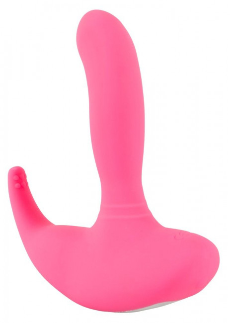 Розовый вибромассажер Rechargeable G-Spot Vibe для массажа точки G , Orion