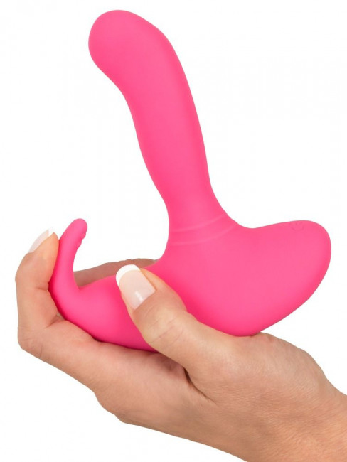 Розовый вибромассажер Rechargeable G-Spot Vibe для массажа точки G , Orion