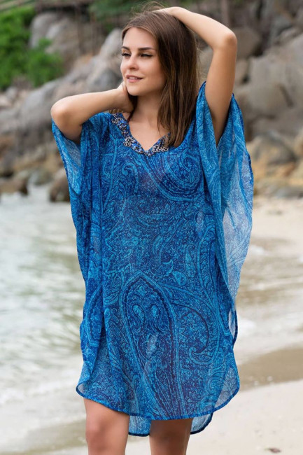 Короткая туника Riviera с бисером и пайетками, Mia&Mia Короткая туника Riviera с бисером и пайетками, Mia&Mia