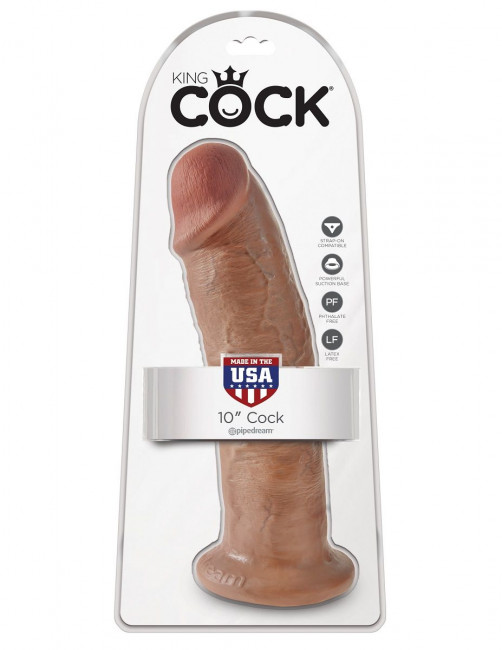 Фаллоимитатор-мулат большого размера 10" Cock - 25,4 см., Pipedream Фаллоимитатор-мулат большого размера 10" Cock - 25,4 см., Pipedream