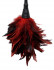 Кисточка с красно-чёрными пёрышками FRISKY FEATHER DUSTER - 36 см., Pipedream