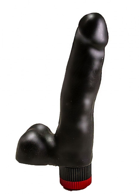 Чёрный вибратор-реалистик - 16,6 см., LOVETOY (А-Полимер) Чёрный вибратор-реалистик - 16,6 см., LOVETOY (А-Полимер)
