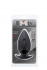 Большая чёрная анальная пробка BOOTYFUL ANAL PLUG LARGE BLACK - 10 см., Dream Toys Большая чёрная анальная пробка BOOTYFUL ANAL PLUG LARGE BLACK - 10 см., Dream Toys