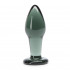 Стеклянная анальная пробочка Something Darker Glass Butt Plug - 10,7 см., Fifty Shades of Grey