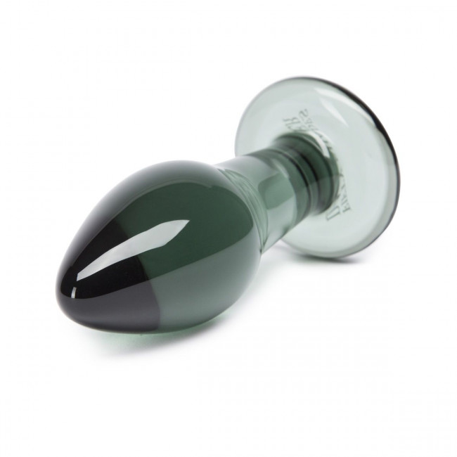 Стеклянная анальная пробочка Something Darker Glass Butt Plug - 10,7 см., Fifty Shades of Grey