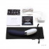 Синий перезаряжаемый вибратор Liv 2 Blue - 17,4 см., Lelo