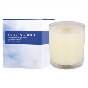 Свеча для массажа с феромонами Pure Instinct True Blue - 147 гр., Pure Instinct Свеча для массажа с феромонами Pure Instinct True Blue - 147 гр., Pure Instinct