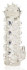 Закрытая прозрачная насадка Crystal sleeve с усиками и пупырышками - 13,5 см., Bior toys