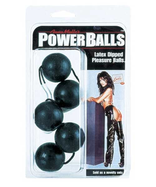 Цепочка из пяти латексных шариков Power Balls, California Exotic Novelties