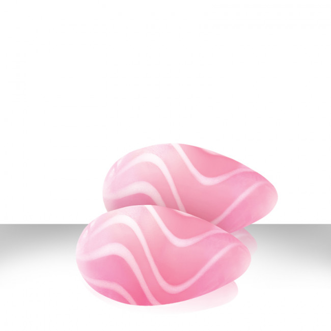 Розовые стеклянные вагинальные шарики CRYSTAL KEGEL EGGS, NS Novelties Розовые стеклянные вагинальные шарики CRYSTAL KEGEL EGGS, NS Novelties