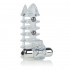 Вибронасадка с клиторальным стимулятором Jaguar Enhancer with Beads, California Exotic Novelties