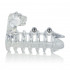 Вибронасадка с клиторальным стимулятором Jaguar Enhancer with Beads, California Exotic Novelties