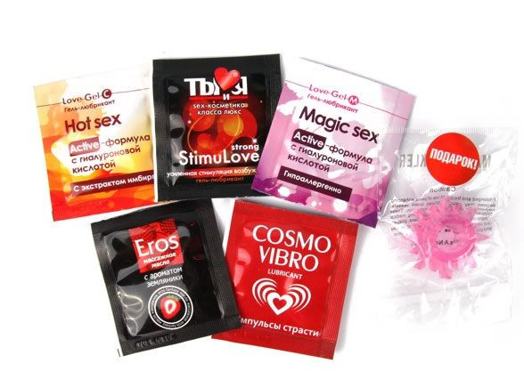 Набор лубрикантов "Тем, кто любит погорячее", Биоритм