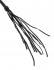 Чёрная кожаная плетка Cat-O-Nine Tails - 46,4 см., Pipedream