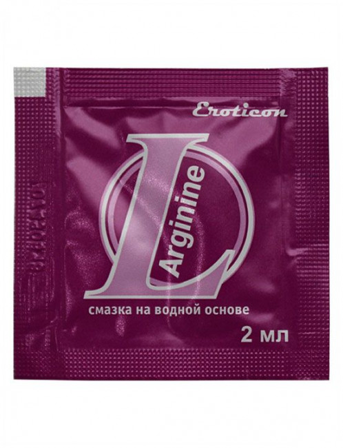 Стимулирующая гель-смазка L-Arginine - 2 мл.