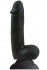 Черный фаллоимитатор Colours Softies - 17,8 см., NS Novelties Черный фаллоимитатор Colours Softies - 17,8 см., NS Novelties