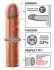 Телесная насадка Fantasy X-tensions Perfect 2" Extension - 20,3 см., Pipedream