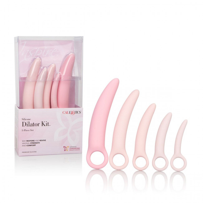 Набор из 5 фаллоимитатров разного размера Sili Dilator 5 P, California Exotic Novelties Набор из 5 фаллоимитатров разного размера Sili Dilator 5 P, California Exotic Novelties