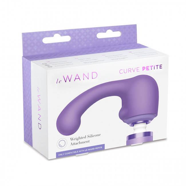 Фиолетовая утяжеленная насадка CURVE для массажера Le Wand, Le Wand